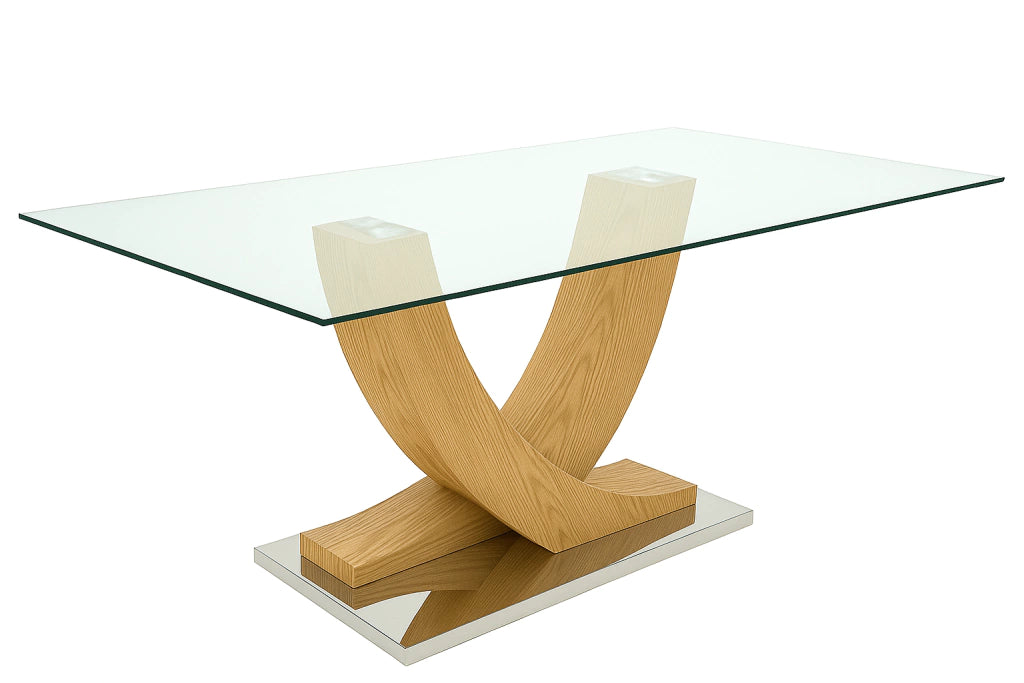 Mesa duna base madera